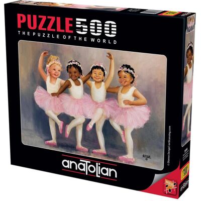 Anatolian Ballerinas 500 Pièces Puzzle - Puzzle - Publicité Anatolian Ballerinas 500 Pièces Puzzle - Puzzle - Publicité