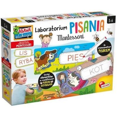 Lisciani Lisciani Montessori Laboratoire d'Écriture - Laboratoire - Publicité Lisciani Lisciani Montessori Laboratoire d'Écriture - Laboratoire - Publicité