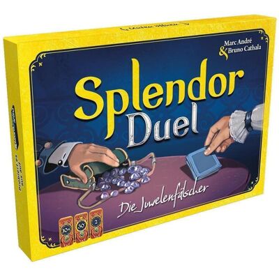 Asmodée Splendor Duel: Die Juwelenfälscher Erweiterung für 2 Spieler (Allemand, 2 Joueur) - Publicité Asmodée Splendor Duel: Die Juwelenfälscher Erweiterung für 2 Spieler (Allemand, 2 Joueur) - Publicité
