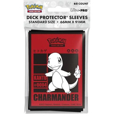 Ultra Pro Pokémon - Charmander Deck Protector (65) - Publicité Ultra Pro Pokémon - Charmander Deck Protector (65) - Publicité