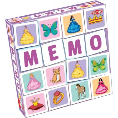 Tactic Mémo Prinsessen en Dieren (Multilingue) - Publicité Tactic Mémo Prinsessen en Dieren (Multilingue) - Publicité