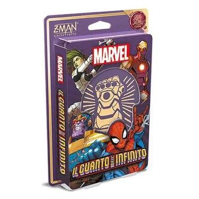 Asmodée Marvel - The Infinity Gauntlet : Un jeu de lettres d'amour (Allemand, 1 - 6 Joueur) - Publicité Asmodée Marvel - The Infinity Gauntlet : Un jeu de lettres d'amour (Allemand, 1 - 6 Joueur) - Publicité