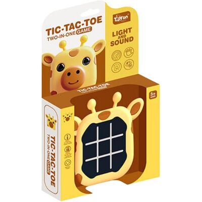 Lean Toys 3in1 Spiel Tic-Tac-Toe Memory gelbe Giraffe (2 Joueur) - Publicité Lean Toys 3in1 Spiel Tic-Tac-Toe Memory gelbe Giraffe (2 Joueur) - Publicité