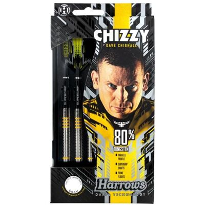 Harrows Dave Chisnall Chizzy 80 (26 g) - Publicité Harrows Dave Chisnall Chizzy 80 (26 g) - Publicité