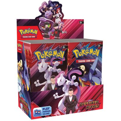Asmodée P-EN SV10 Destined Rivals 1 pièce (Anglais, Pack de boosters) - Publicité Asmodée P-EN SV10 Destined Rivals 1 pièce (Anglais, Pack de boosters) - Publicité
