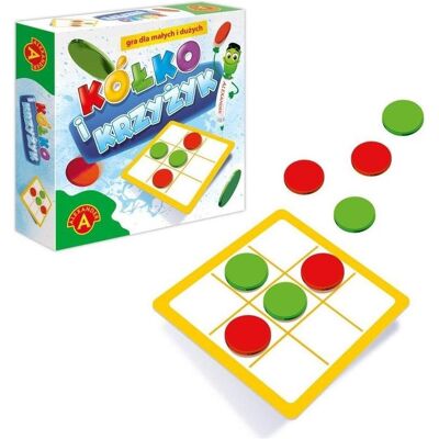 Alexander Tic Tac Toe ALEX (2 Joueur) - Publicité Alexander Tic Tac Toe ALEX (2 Joueur) - Publicité