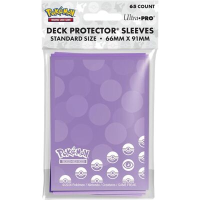 Ultra Pro Pokémon - Psychic Type Energy Deck Protector (65) - Publicité Ultra Pro Pokémon - Psychic Type Energy Deck Protector (65) - Publicité
