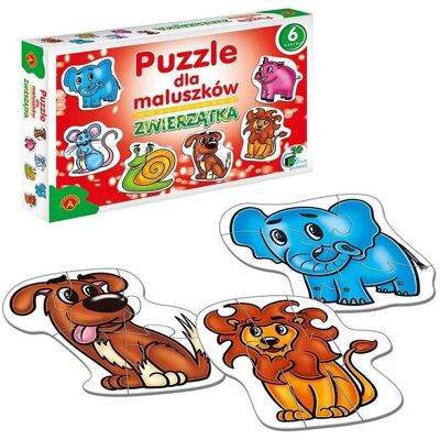 Alexander Puzzle dla Maluszków - Zwierzątka (2 pièces) - Publicité Alexander Puzzle dla Maluszków - Zwierzątka (2 pièces) - Publicité