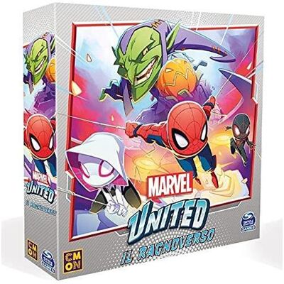 Asmodée Marvel United - Il Ragnoverso (Italien) - Publicité Asmodée Marvel United - Il Ragnoverso (Italien) - Publicité