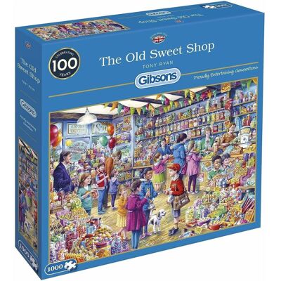 Gibsons La vieille boutique de bonbons Puzzle de 1000 pièces - Publicité Gibsons La vieille boutique de bonbons Puzzle de 1000 pièces - Publicité