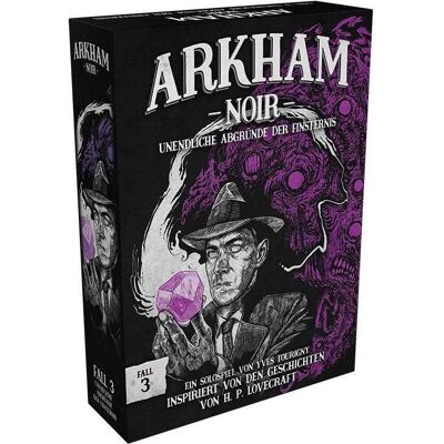 Asmodée LUND0010-1 - Affaire Arkham Noir 3 : Les Abysses Infinis des Ténèbres - 14 ans (édition FR) (Allemand, 1 Joueur) - Publicité Asmodée LUND0010-1 - Affaire Arkham Noir 3 : Les Abysses Infinis des Ténèbres - 14 ans (édition FR) (Allemand, 1 Joueur) - Publicité