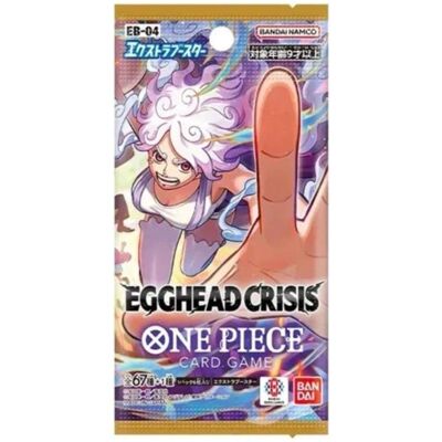 Bandai OnePiece TCG: Egghead Crisis EB-04 (Japonais, Pack de boosters) - Publicité Bandai OnePiece TCG: Egghead Crisis EB-04 (Japonais, Pack de boosters) - Publicité