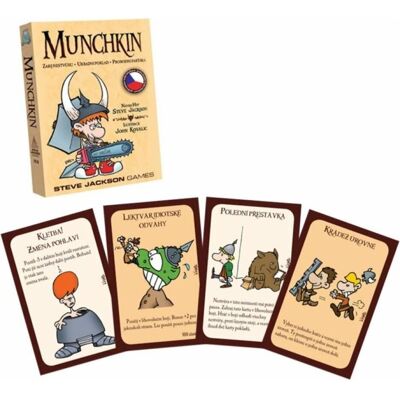 Asmodee République tchèque ADC Blackfire Munchkin - Jeu de cartes - Publicité Asmodee République tchèque ADC Blackfire Munchkin - Jeu de cartes - Publicité