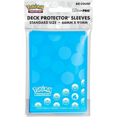 Ultra Pro Pokémon - Water Type Energy Deck Protector (65) - Publicité Ultra Pro Pokémon - Water Type Energy Deck Protector (65) - Publicité