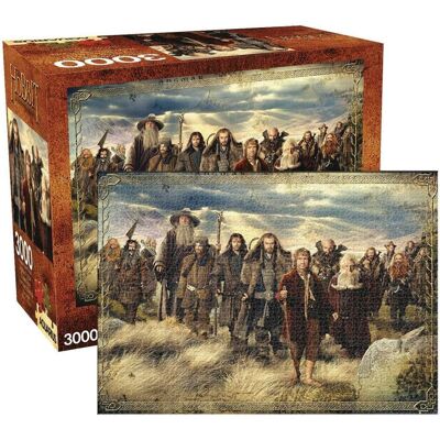 Aquarius Puzzle Le Hobbit : Un voyage inattendu Map (3000 pièces) (3000 pièces) - Publicité Aquarius Puzzle Le Hobbit : Un voyage inattendu Map (3000 pièces) (3000 pièces) - Publicité