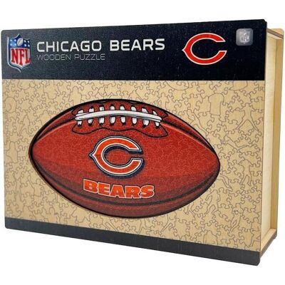 ICONIC Puzzles - Chicago Bears - Puzzle football logo en bois - S - Publicité ICONIC Puzzles - Chicago Bears - Puzzle football logo en bois - S - Publicité