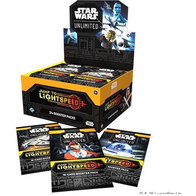 FFG Star Wars: Unlimited - Passage à la vitesse de la lumière - Jeu de cartes à collectionner - Publicité FFG Star Wars: Unlimited - Passage à la vitesse de la lumière - Jeu de cartes à collectionner - Publicité