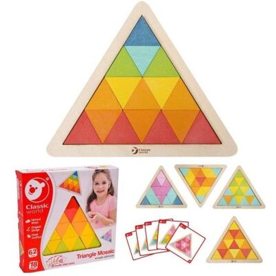 Classic World Puzzle Mosaïque en Bois 67pcs - Puzzle - Publicité Classic World Puzzle Mosaïque en Bois 67pcs - Puzzle - Publicité