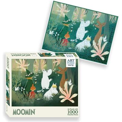 Barbo Toys Moomin Art Puzzle Green 1000 pcs (1000 pièces) - Publicité Barbo Toys Moomin Art Puzzle Green 1000 pcs (1000 pièces) - Publicité