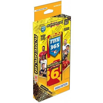 Panini Adrenalyn Xl Fifa365 25/26 Pencil Tin (Tin) - Publicité Panini Adrenalyn Xl Fifa365 25/26 Pencil Tin (Tin) - Publicité