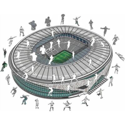 Iconic Tottenham Hotspur FC - Stade - Puzzle en Bois - 150 Pièces - Publicité Iconic Tottenham Hotspur FC - Stade - Puzzle en Bois - 150 Pièces - Publicité