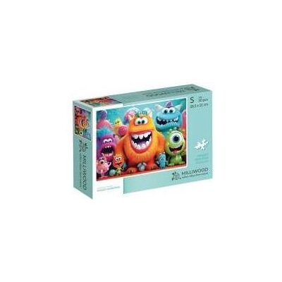 Alexander Puzzle drewniane 50 Milliwood Shaggy Monsters (50 pièces) - Publicité Alexander Puzzle drewniane 50 Milliwood Shaggy Monsters (50 pièces) - Publicité