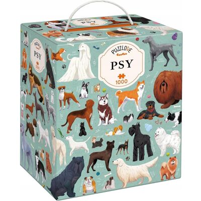 Czuczu Puzzle Puzzlove Chien 1000 Pièces - Puzzle - Publicité Czuczu Puzzle Puzzlove Chien 1000 Pièces - Puzzle - Publicité