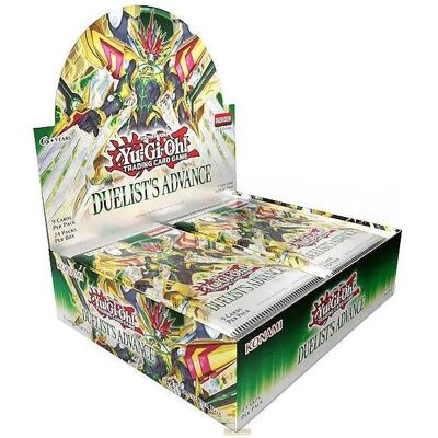 Konami Yu-Gi-Oh! Box 24 Buste Duelists Advance ENG (Anglais, Affichage du booster) - Publicité Konami Yu-Gi-Oh! Box 24 Buste Duelists Advance ENG (Anglais, Affichage du booster) - Publicité