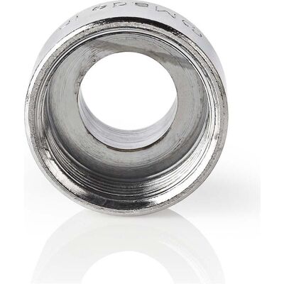 Nedis Adaptateur de tuyau 3/4" droit - 1/2" droit, Laver + sécher : accessoires, Argent - Publicité Nedis Adaptateur de tuyau 3/4" droit - 1/2" droit, Laver + sécher : accessoires, Argent - Publicité