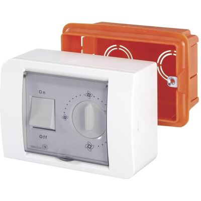 Wallair - R10 - White - Flush-mounted - Régulateur de vitesse - Publicité Wallair - R10 - White - Flush-mounted - Régulateur de vitesse - Publicité
