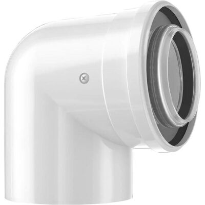 Bosch Modèle DN80/125 Raccord de Tuyau - Ucha de 87° - Échappement - Publicité Bosch Modèle DN80/125 Raccord de Tuyau - Ucha de 87° - Échappement - Publicité