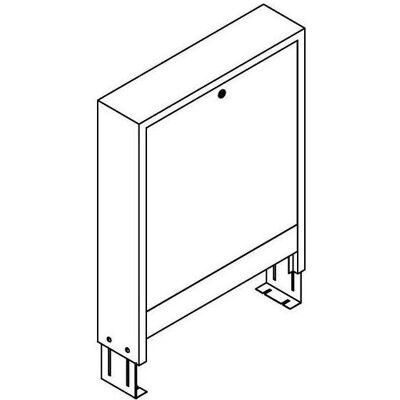 Oventrop, Chauffage au sol, OV Armoire de distribution apparente acier galvanisé no 1, 600x760-870x160mm - Publicité Oventrop, Chauffage au sol, OV Armoire de distribution apparente acier galvanisé no 1, 600x760-870x160mm - Publicité