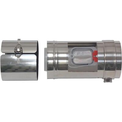 Vaillant - 0020042759 - 80/125 mm - PP/V2A - Accessoire - Publicité Vaillant - 0020042759 - 80/125 mm - PP/V2A - Accessoire - Publicité