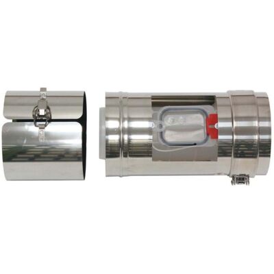 Vaillant - 0020042759 - 80/125 mm - PP/V2A - Accessoire - Publicité Vaillant - 0020042759 - 80/125 mm - PP/V2A - Accessoire - Publicité