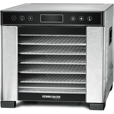 Rommelsbacher DA 650, Déshydrateur alimentaire, Noir, Argent - Publicité Rommelsbacher DA 650, Déshydrateur alimentaire, Noir, Argent - Publicité