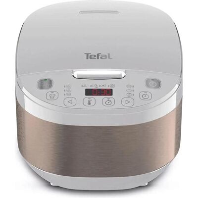 Multicuiseur Tefal RK622130 - 12 Programmes - Argent - Publicité Multicuiseur Tefal RK622130 - 12 Programmes - Argent - Publicité