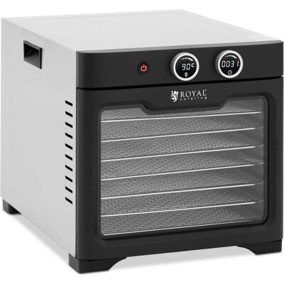 Royal Catering Déshydrateur alimentaire - 8 étages - 26 l - 800 W -, Déshydrateur alimentaire, Argent - Publicité Royal Catering Déshydrateur alimentaire - 8 étages - 26 l - 800 W -, Déshydrateur alimentaire, Argent - Publicité