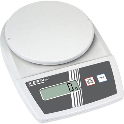Kern, Balance de précision, Balance scolaire EMB 5.2K1+C étalonnée, plage de pesée 5 200 g, précision de lecture 1 g - Publicité Kern, Balance de précision, Balance scolaire EMB 5.2K1+C étalonnée, plage de pesée 5 200 g, précision de lecture 1 g - Publicité