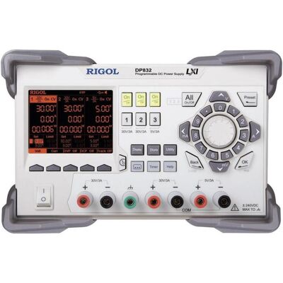 Rigol DP832 Alimentation de laboratoire ajustable - 3 canaux - Publicité Rigol DP832 Alimentation de laboratoire ajustable - 3 canaux - Publicité