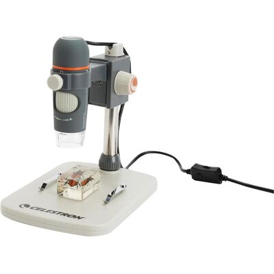 Celestron Microscope à main numérique Pro - Publicité Celestron Microscope à main numérique Pro - Publicité