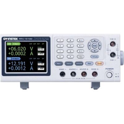 GW Instek Alimentation de laboratoire PPH-1510D, réglable 0 - 15V 0 - 5A 45 W, 36W GPIB, LAN, USB programmable, Alimentation de laboratoire - Publicité GW Instek Alimentation de laboratoire PPH-1510D, réglable 0 - 15V 0 - 5A 45 W, 36W GPIB, LAN, USB programmable, Alimentation de laboratoire - Publicité