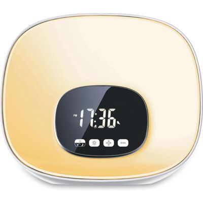 Ströme Dawn Wake-up Light - Réveil avec Timer Lever/Coucher de Soleil - Radio FM - Publicité Ströme Dawn Wake-up Light - Réveil avec Timer Lever/Coucher de Soleil - Radio FM - Publicité