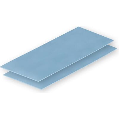 Arctic TP-3 (200x100mm, t:0.5mm) Pack de 2pcs (0.50 mm, 6 W/m K), Tampon thermique, Bleu - Publicité Arctic TP-3 (200x100mm, t:0.5mm) Pack de 2pcs (0.50 mm, 6 W/m K), Tampon thermique, Bleu - Publicité