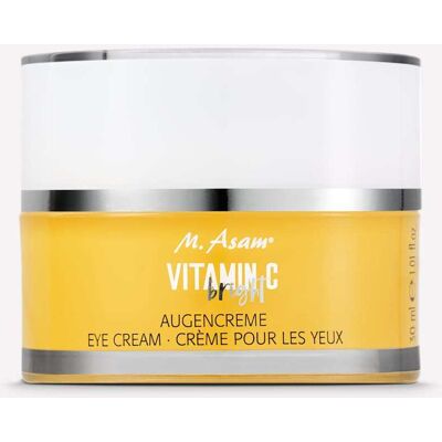 Crème contour des yeux à la vitamine C M. Asam 30ml - Publicité Crème contour des yeux à la vitamine C M. Asam 30ml - Publicité