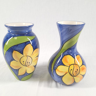 2 vases assortis  Bleu