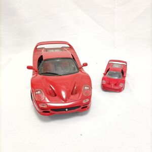 Acer 2 Ferrari F50 - Maisto et Mira -1/39 et 1/18 Rouge - Publicité