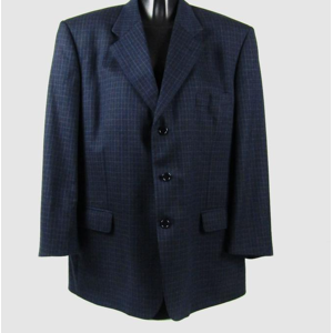 Veste blazer vintage Cerruti 1881 Bleu Foncé " Superissimo 100's" - Taille 56/XL Bleu XL - Publicité