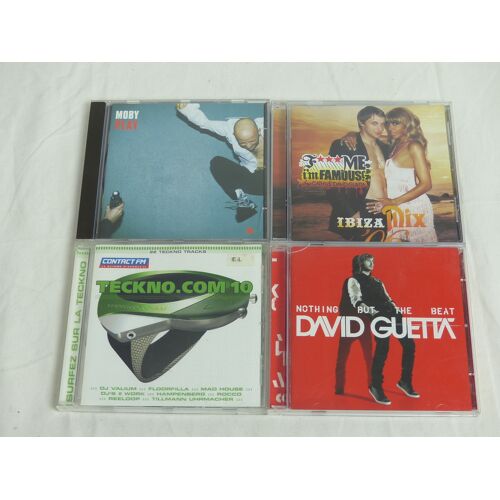 Lot de 4 CDs Musique électronique