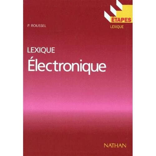 ELECTRONIQUE. Lexique