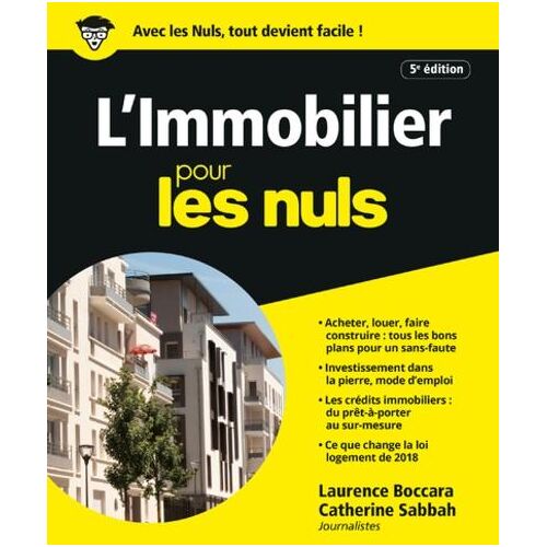 L'immobilier pour les nuls. 5e édition